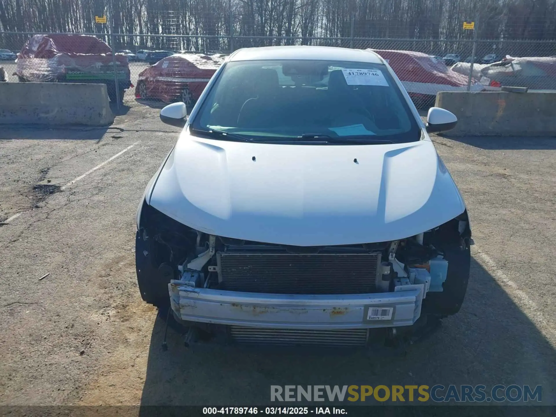 12 Photograph of a damaged car 1G1JG6SB8L4109586 CHEVROLET SONIC 2020