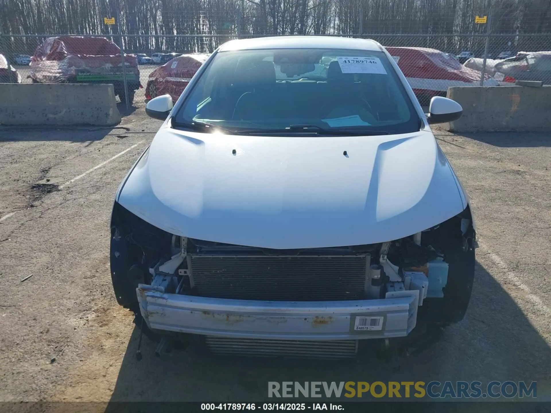 6 Photograph of a damaged car 1G1JG6SB8L4109586 CHEVROLET SONIC 2020