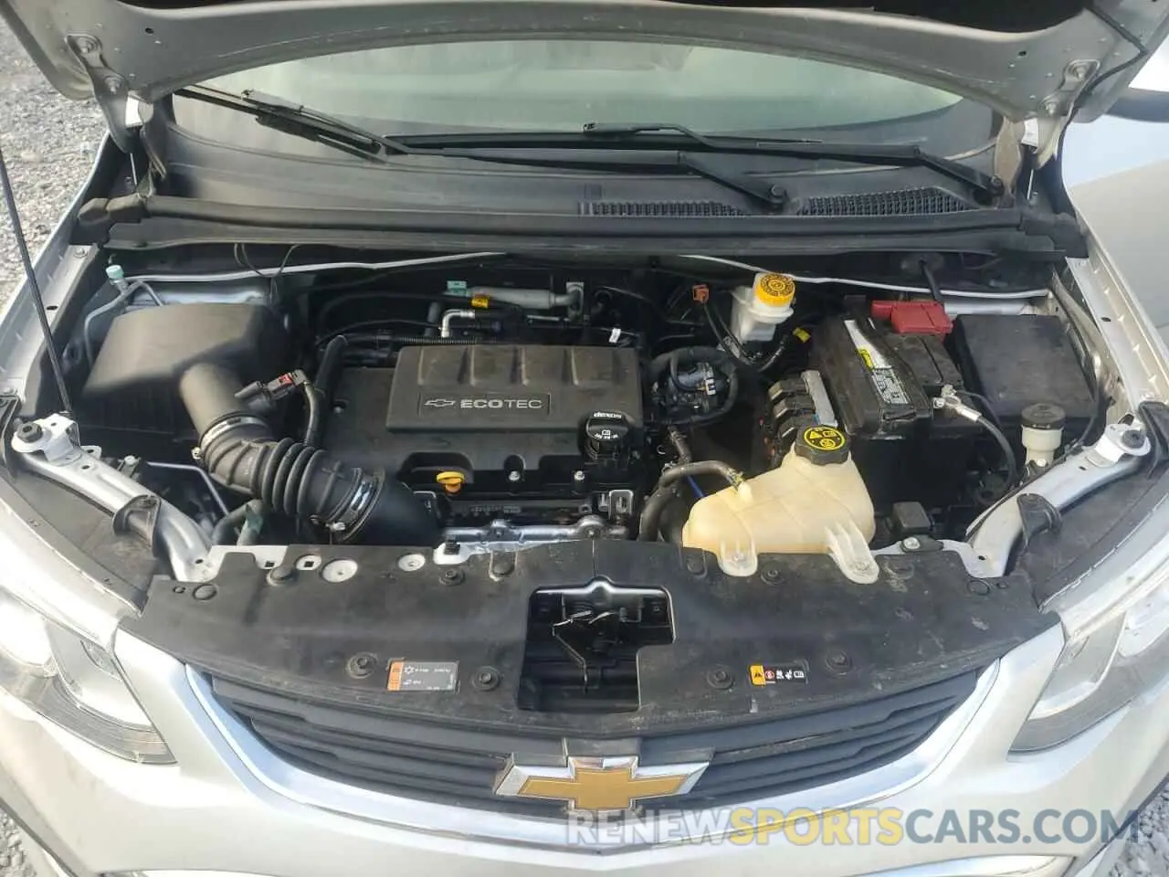 11 Photograph of a damaged car 1G1JG6SB8L4124217 CHEVROLET SONIC 2020