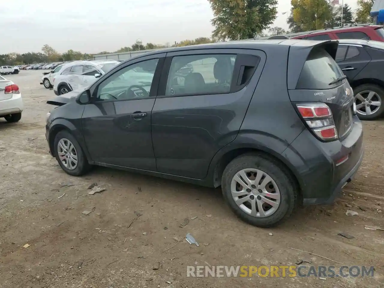 2 Photograph of a damaged car 1G1JG6SB9L4117390 CHEVROLET SONIC 2020