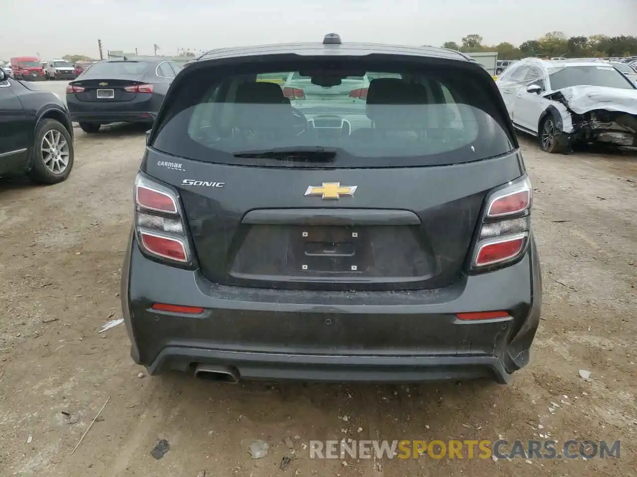 6 Photograph of a damaged car 1G1JG6SB9L4117390 CHEVROLET SONIC 2020