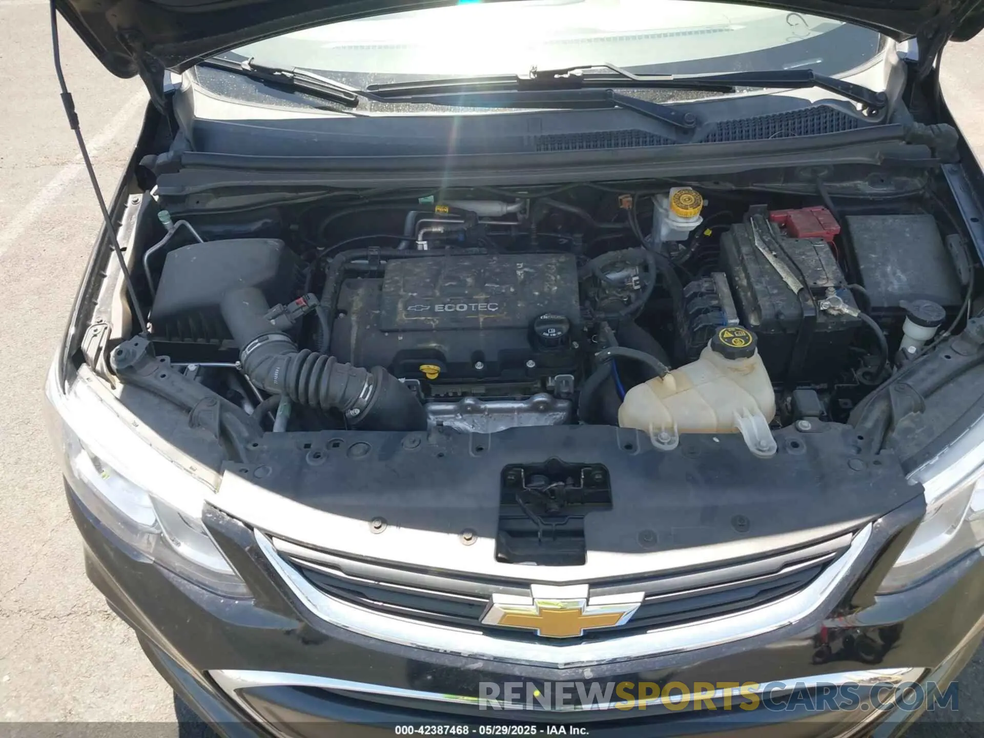 10 Photograph of a damaged car 1G1JG6SB9L4129149 CHEVROLET SONIC 2020