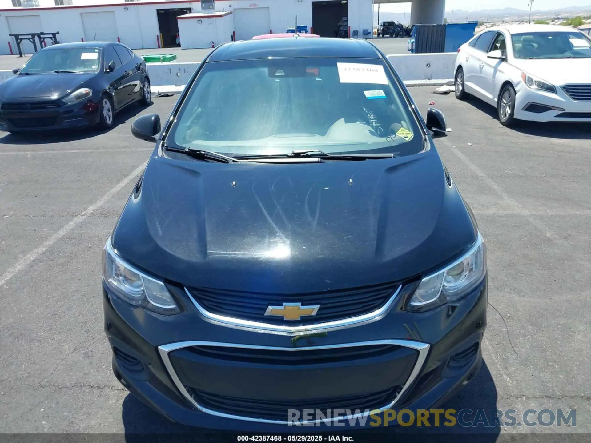 12 Photograph of a damaged car 1G1JG6SB9L4129149 CHEVROLET SONIC 2020