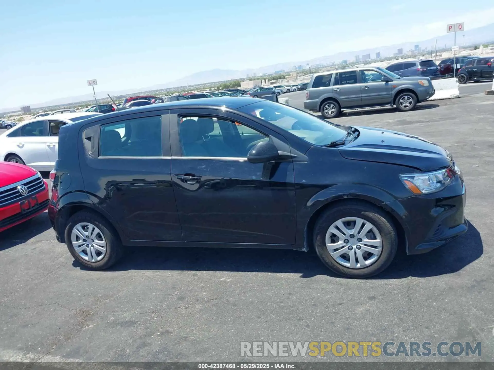 13 Photograph of a damaged car 1G1JG6SB9L4129149 CHEVROLET SONIC 2020