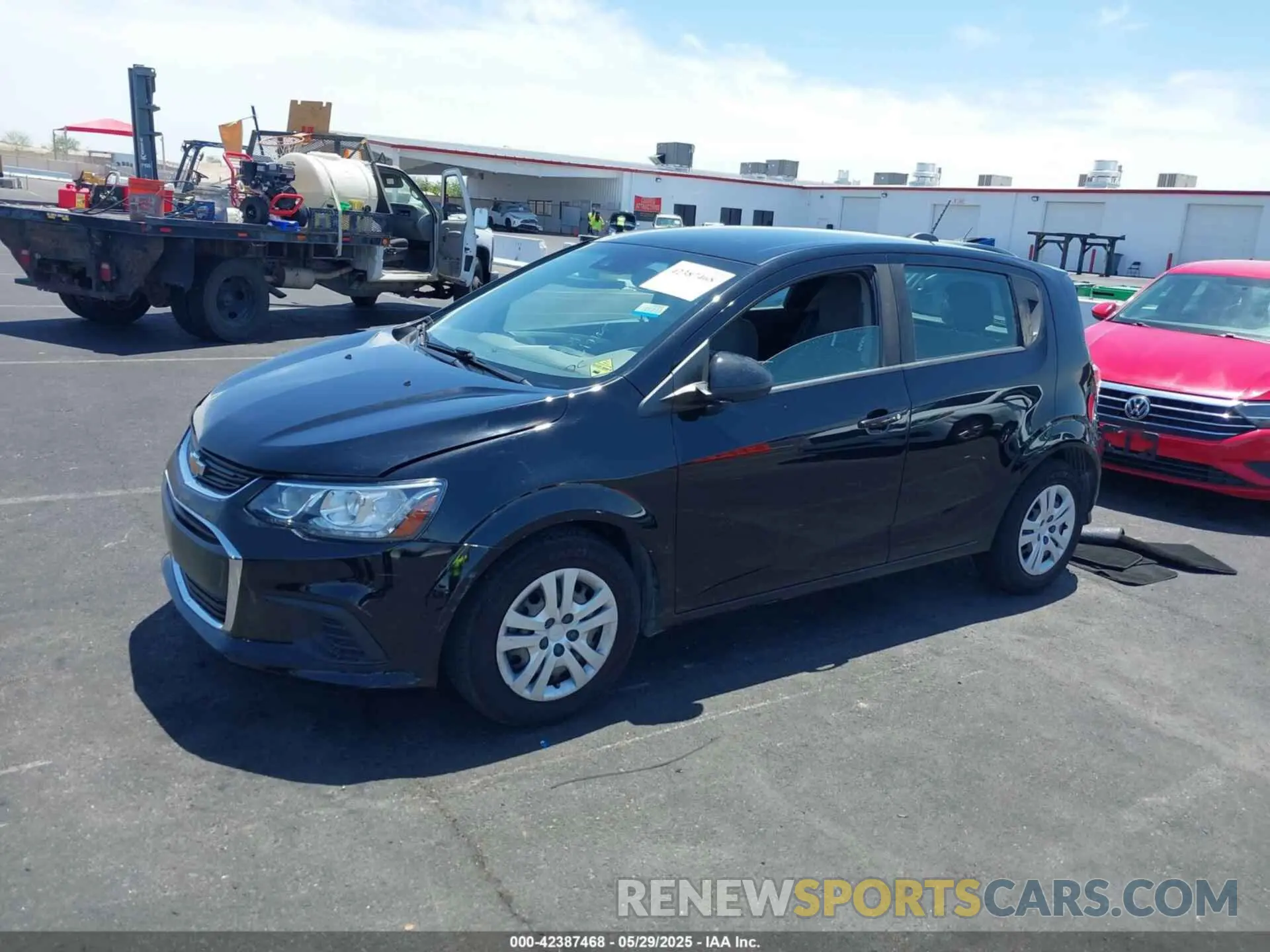 14 Photograph of a damaged car 1G1JG6SB9L4129149 CHEVROLET SONIC 2020