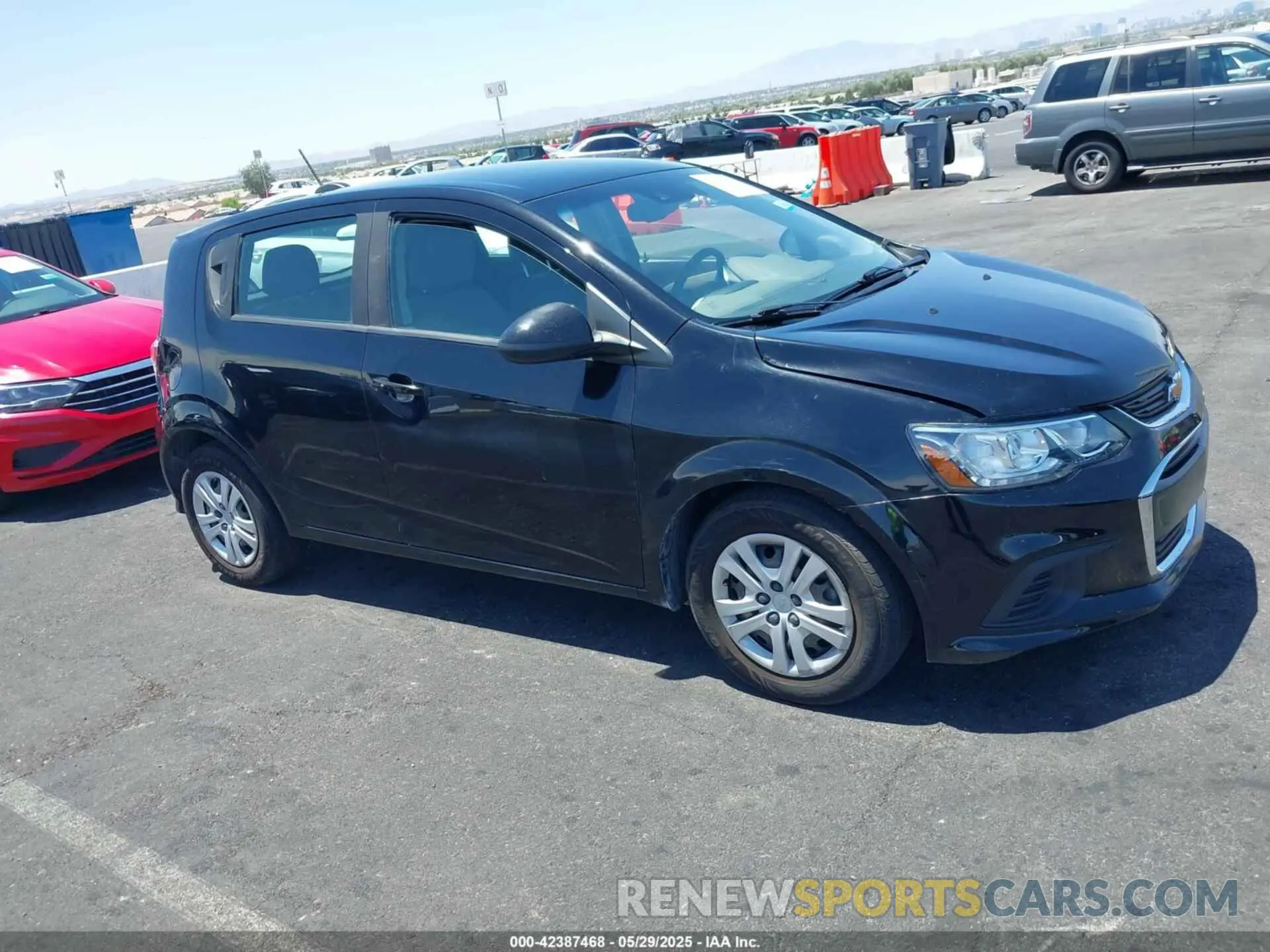 17 Photograph of a damaged car 1G1JG6SB9L4129149 CHEVROLET SONIC 2020