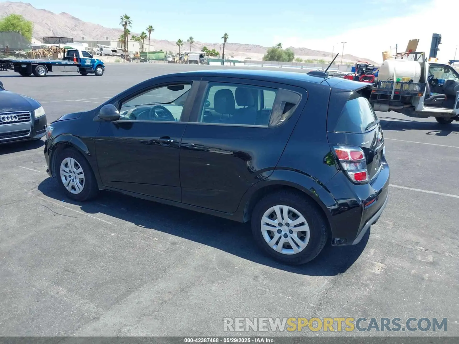 3 Photograph of a damaged car 1G1JG6SB9L4129149 CHEVROLET SONIC 2020