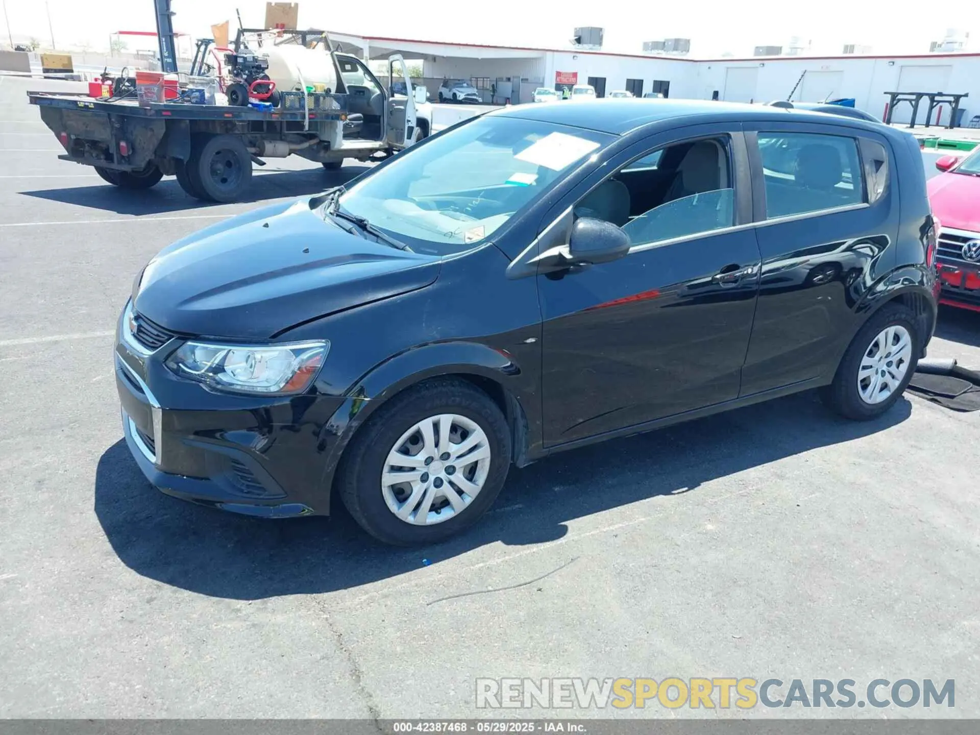 6 Photograph of a damaged car 1G1JG6SB9L4129149 CHEVROLET SONIC 2020