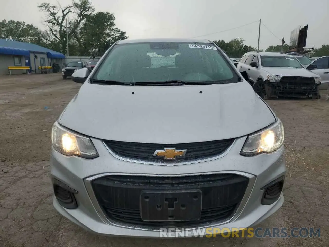 5 Photograph of a damaged car 1G1JG6SB9L4132908 CHEVROLET SONIC 2020