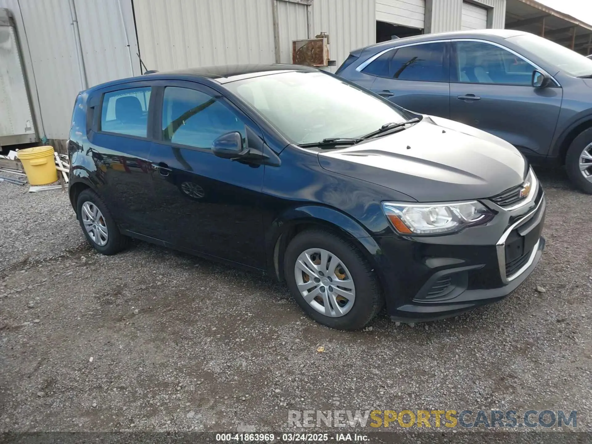 1 Photograph of a damaged car 1G1JG6SBXL4129709 CHEVROLET SONIC 2020