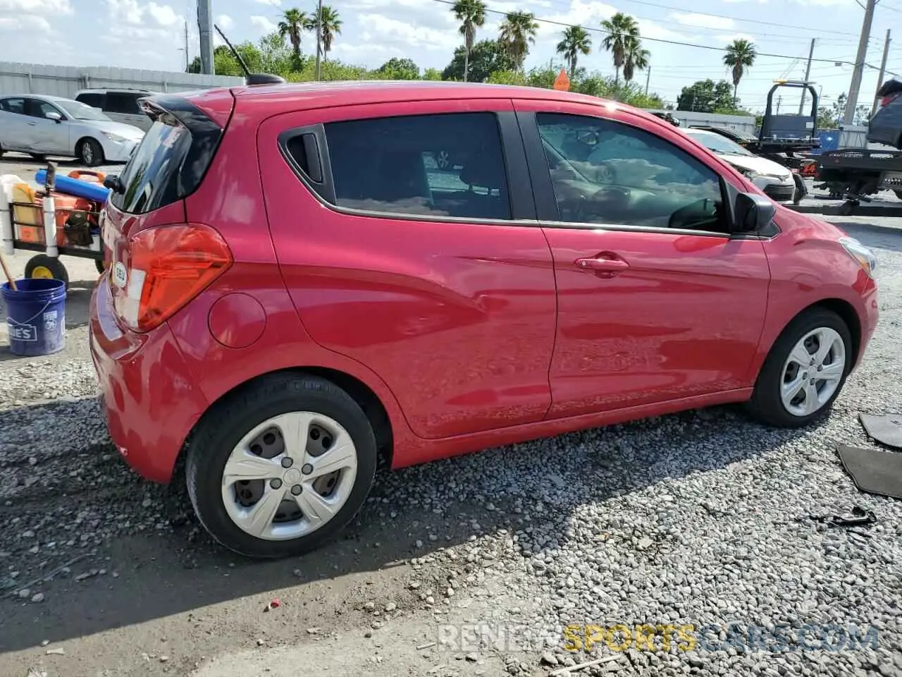 3 Photograph of a damaged car KL8CA6SA0KC809818 CHEVROLET SPARK 2019