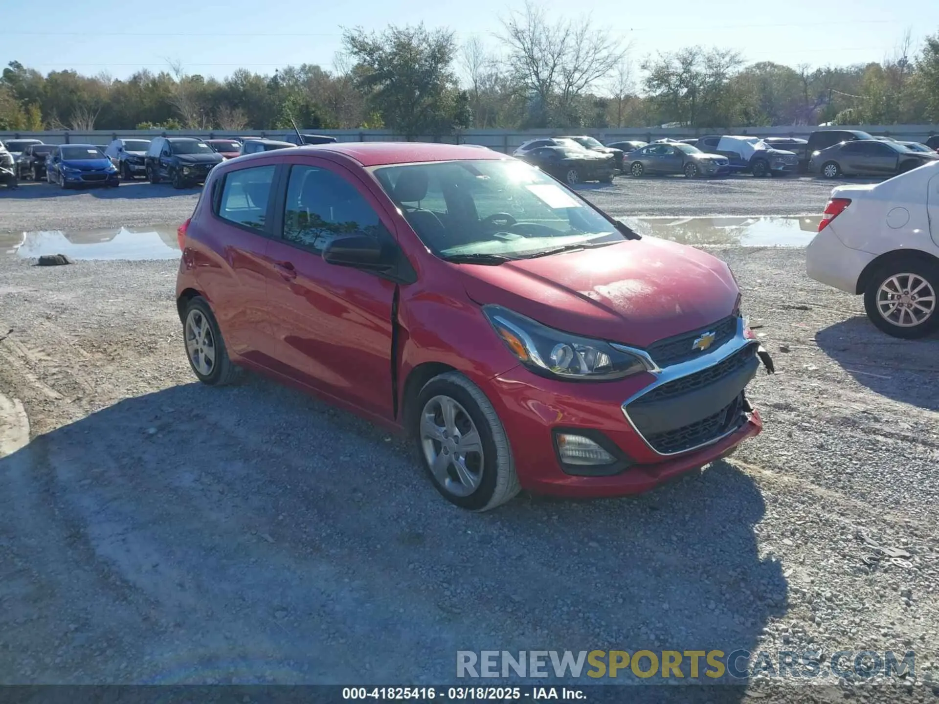 1 Photograph of a damaged car KL8CA6SA1KC747801 CHEVROLET SPARK 2019