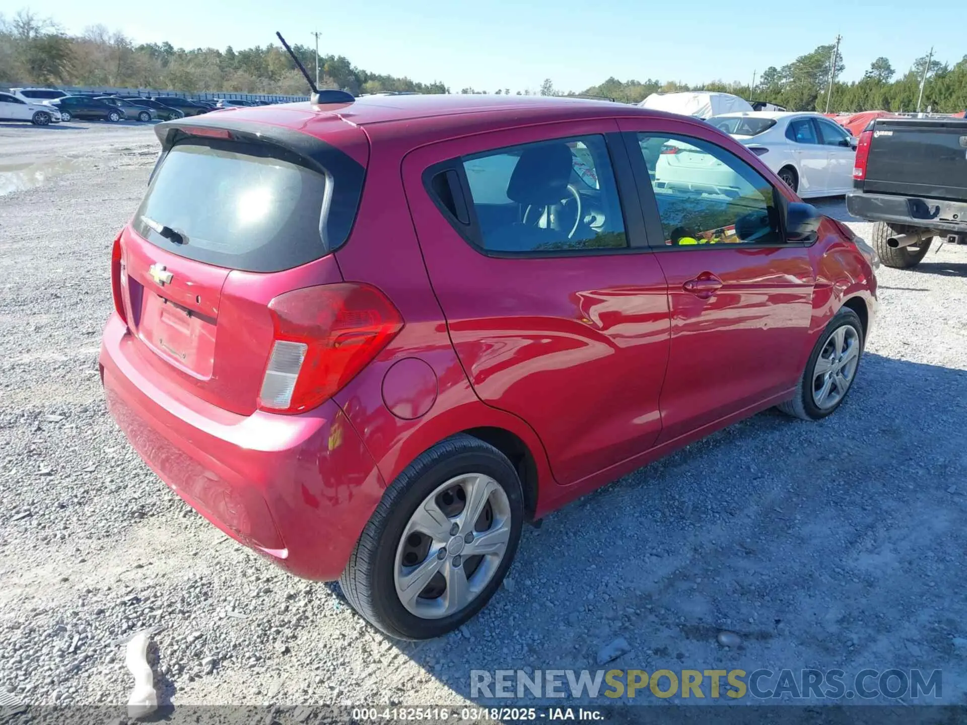4 Photograph of a damaged car KL8CA6SA1KC747801 CHEVROLET SPARK 2019