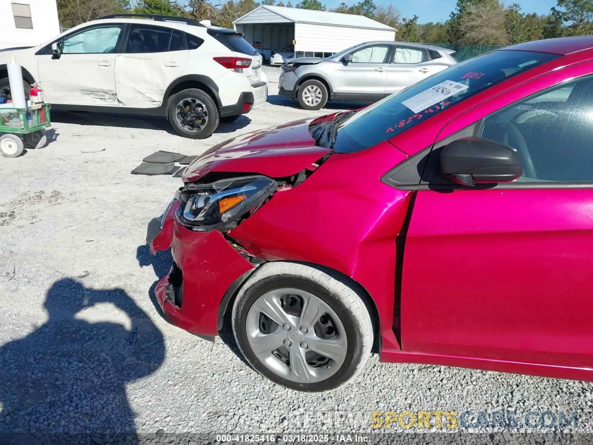 6 Photograph of a damaged car KL8CA6SA1KC747801 CHEVROLET SPARK 2019
