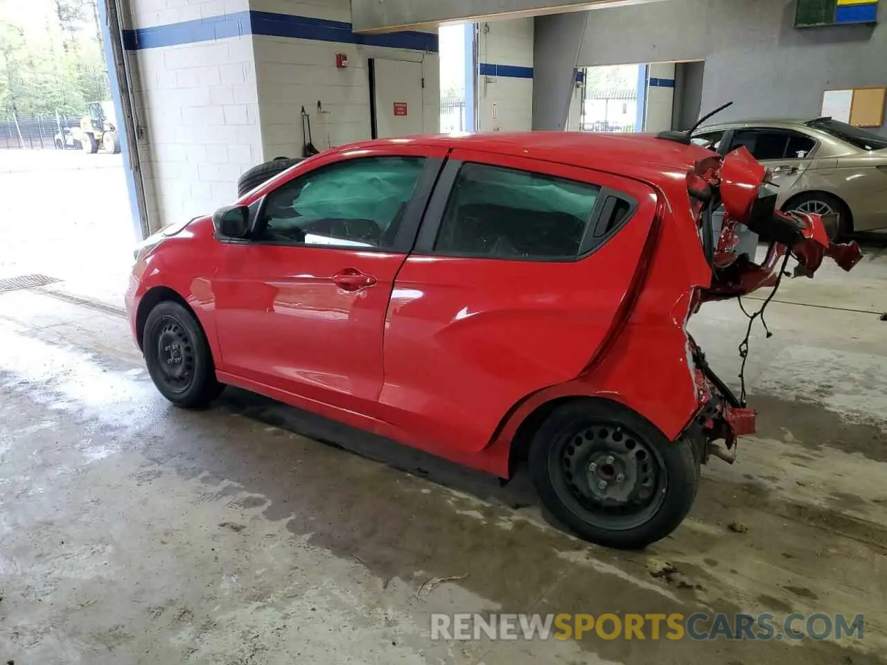 2 Photograph of a damaged car KL8CA6SA3KC704707 CHEVROLET SPARK 2019