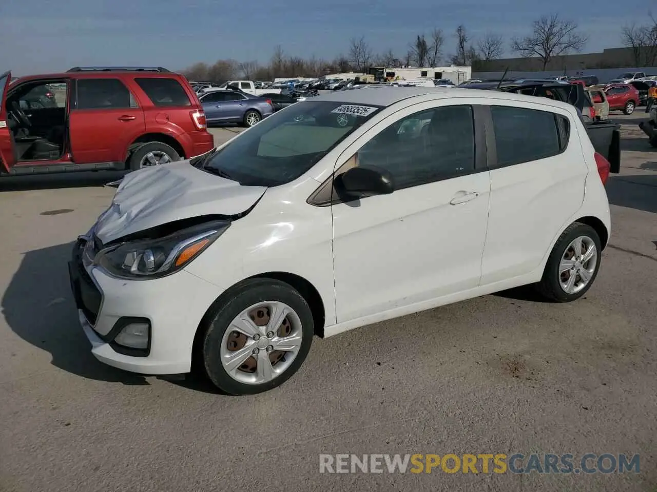 1 Photograph of a damaged car KL8CA6SA5KC704367 CHEVROLET SPARK 2019
