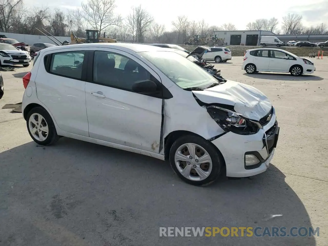 4 Photograph of a damaged car KL8CA6SA5KC704367 CHEVROLET SPARK 2019