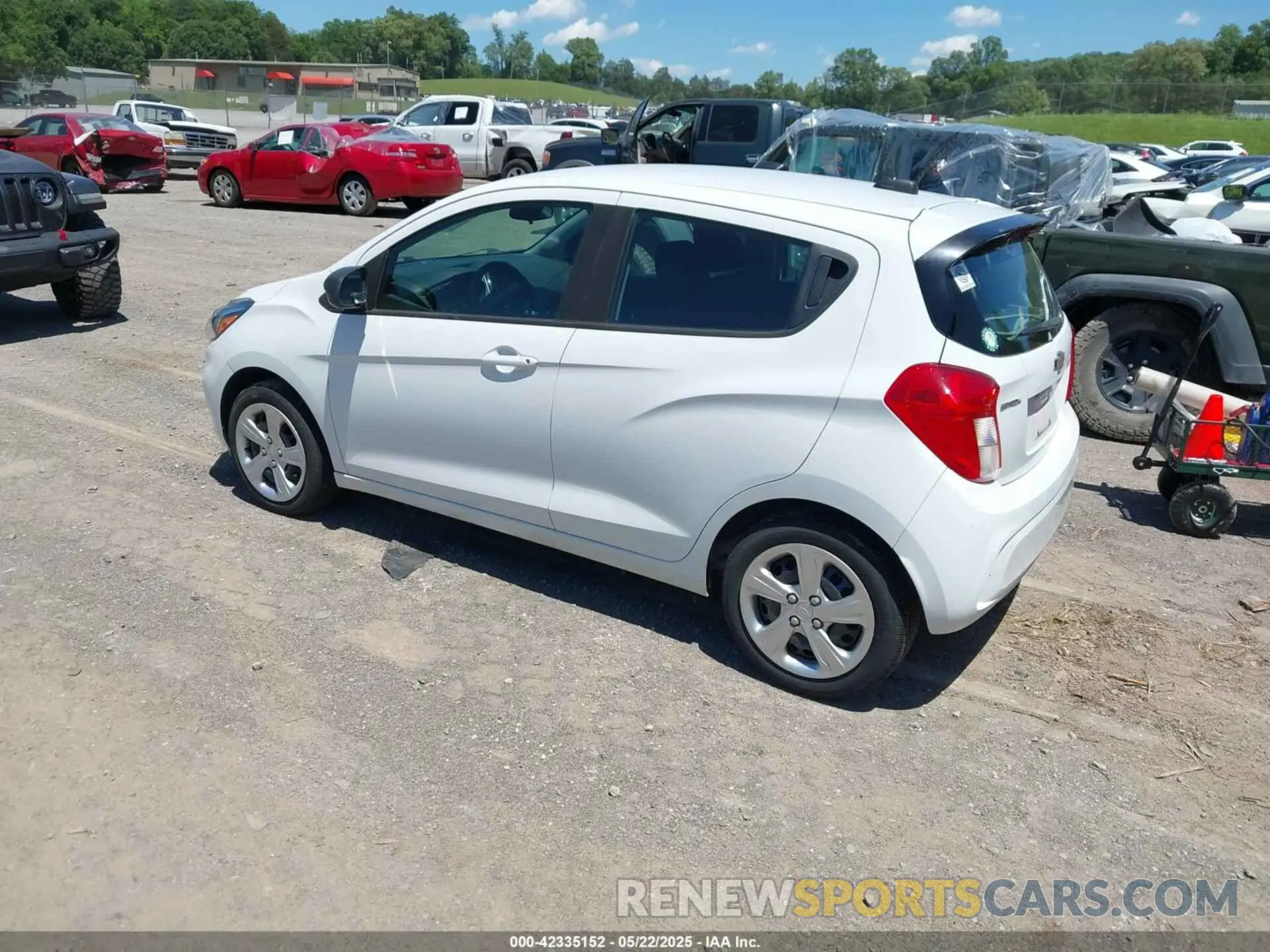 3 Photograph of a damaged car KL8CA6SA7KC725656 CHEVROLET SPARK 2019