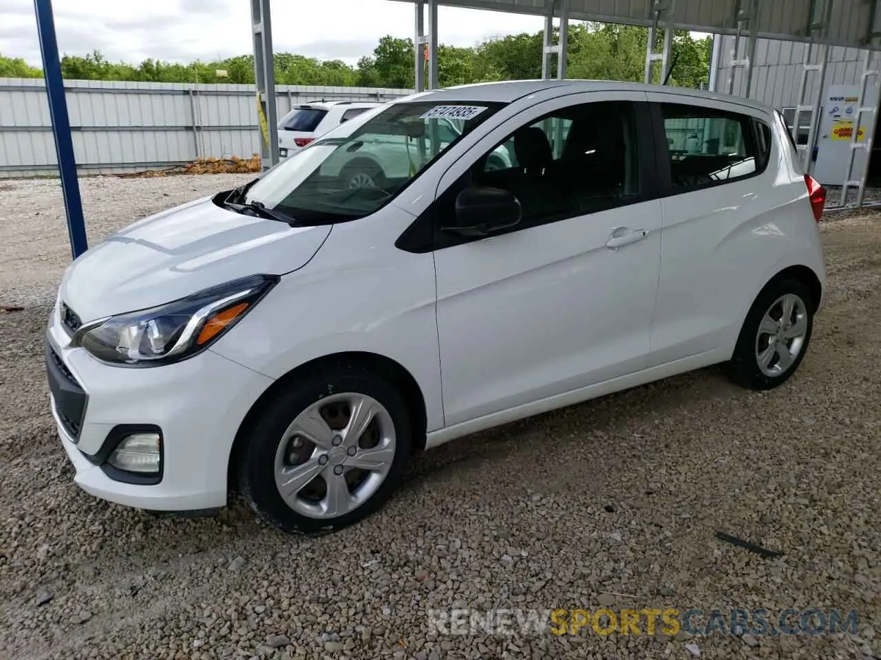 1 Photograph of a damaged car KL8CB6SA0KC719078 CHEVROLET SPARK 2019