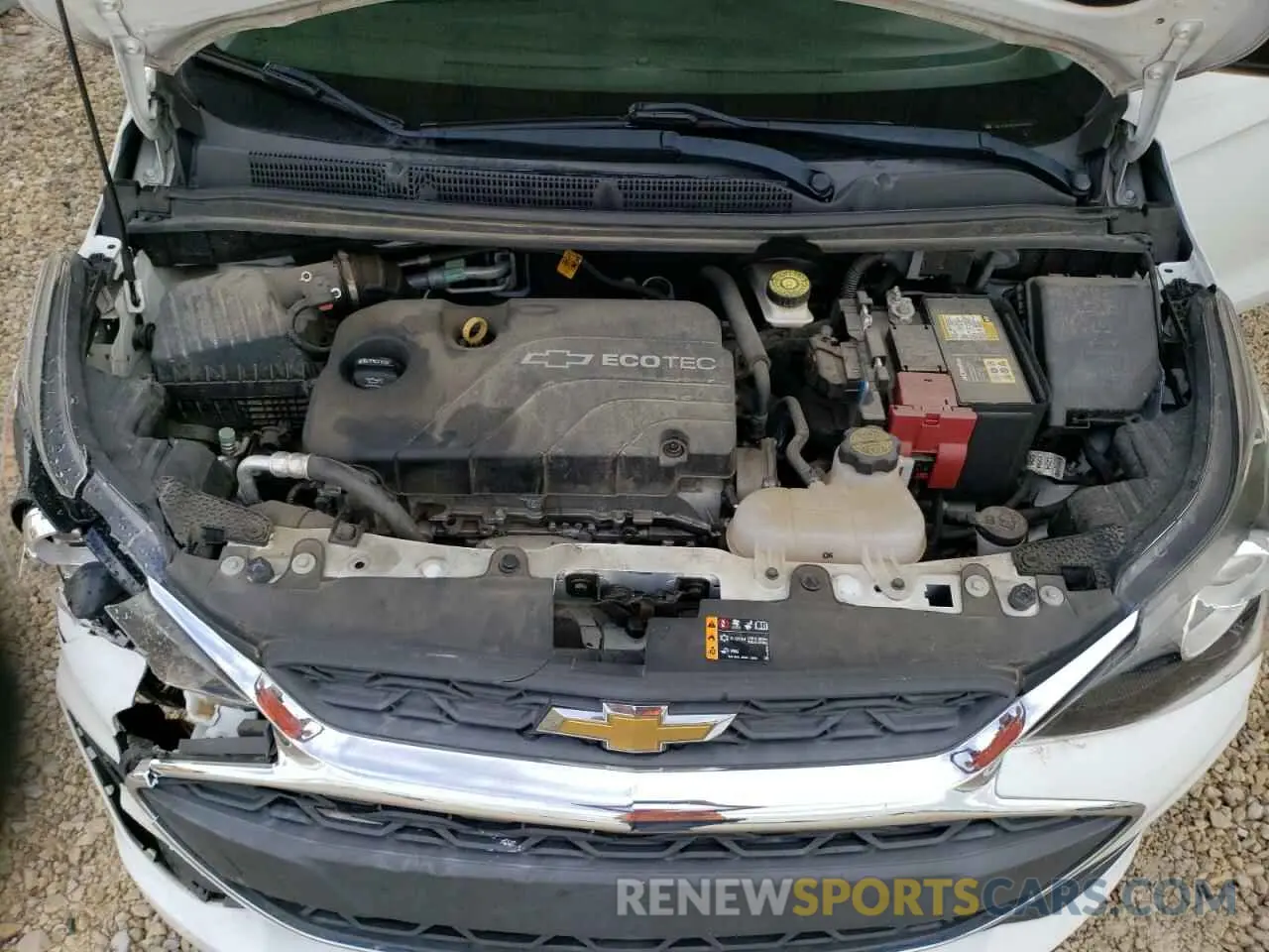 12 Photograph of a damaged car KL8CB6SA0KC719078 CHEVROLET SPARK 2019