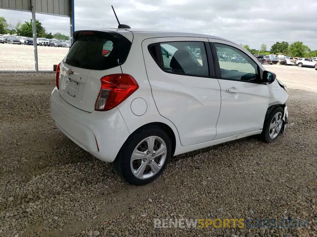3 Photograph of a damaged car KL8CB6SA0KC719078 CHEVROLET SPARK 2019
