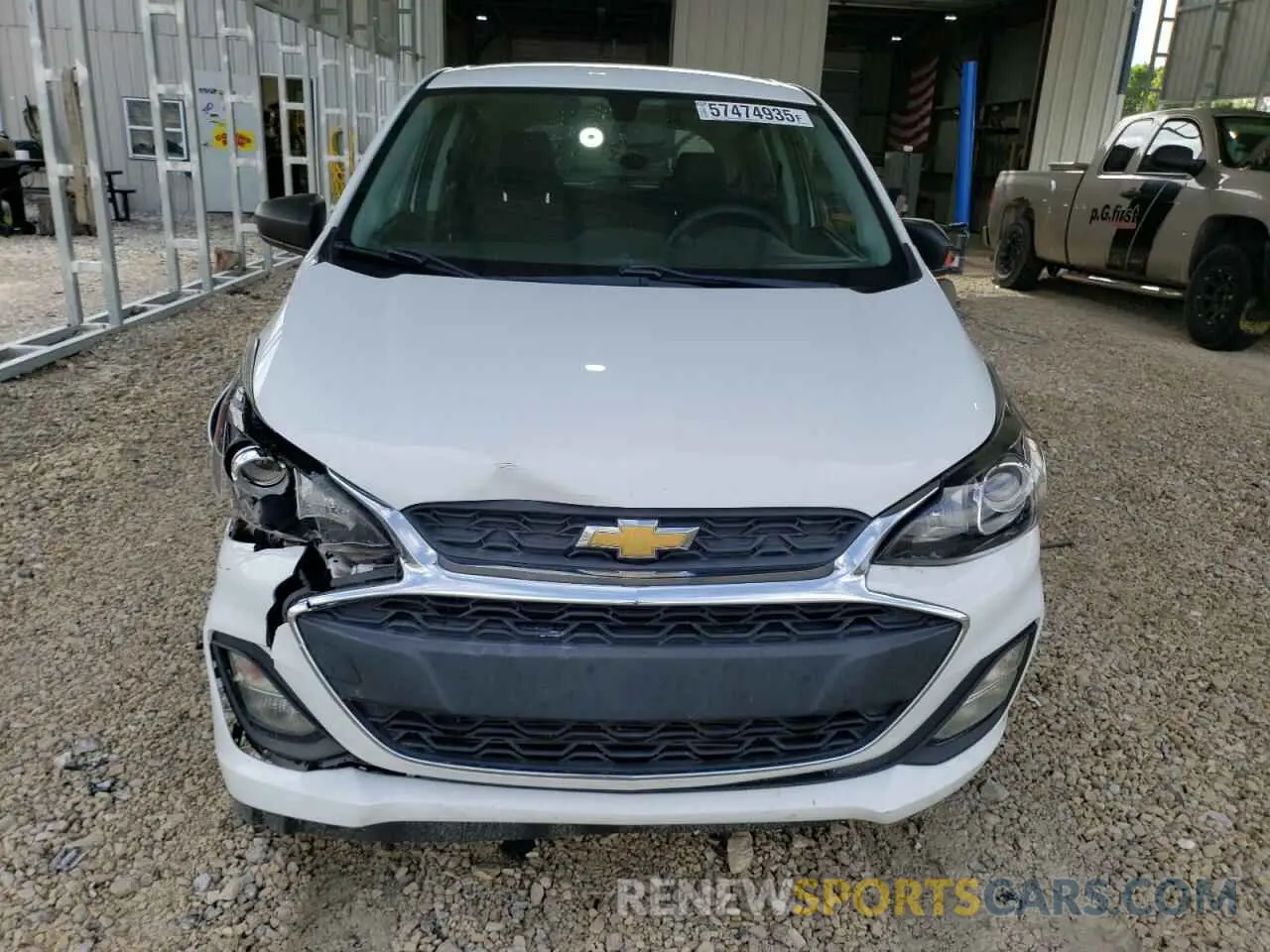 5 Photograph of a damaged car KL8CB6SA0KC719078 CHEVROLET SPARK 2019