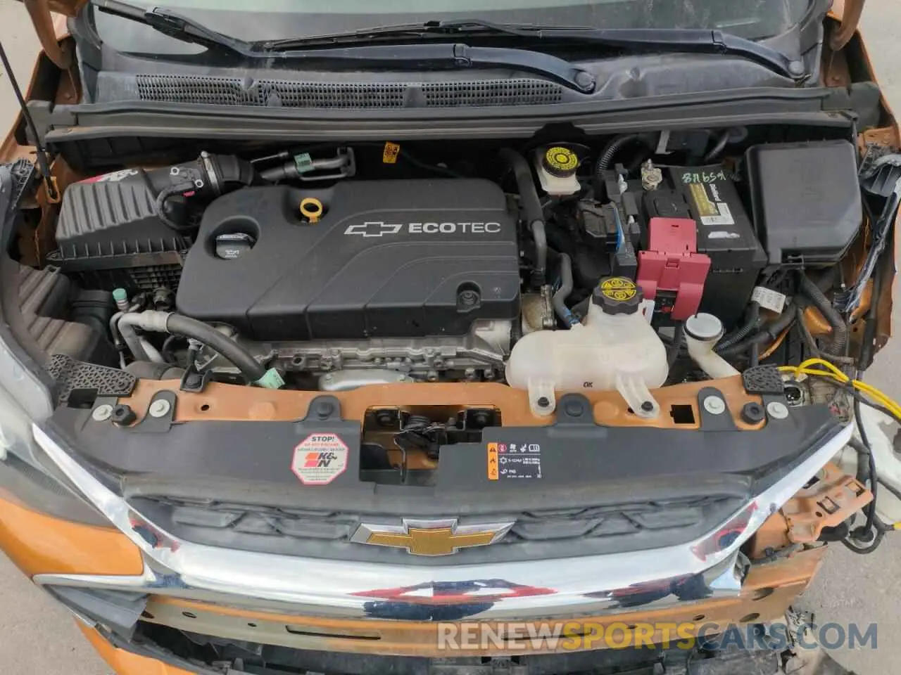 11 Photograph of a damaged car KL8CB6SA0KC765235 CHEVROLET SPARK 2019