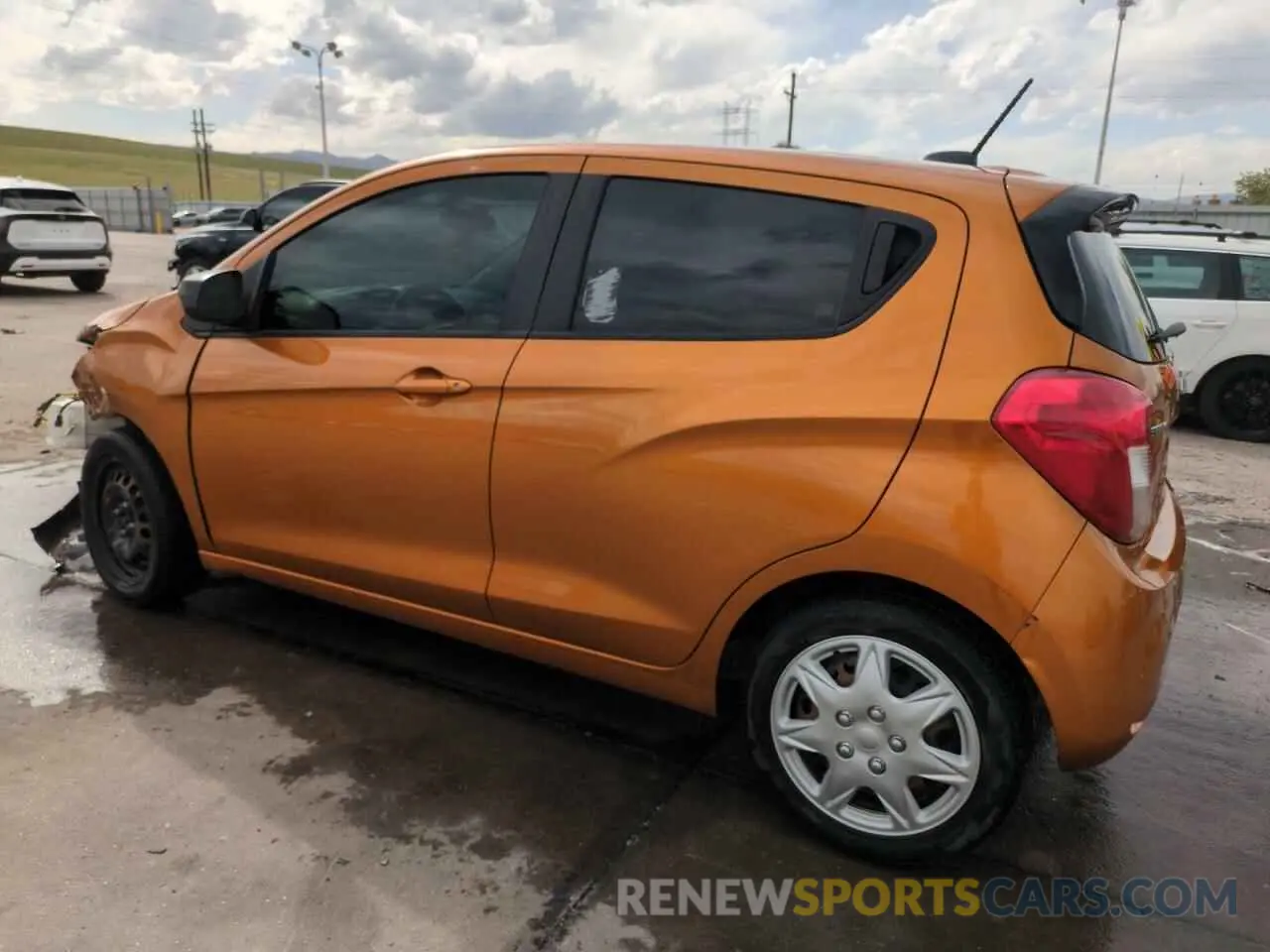 2 Photograph of a damaged car KL8CB6SA0KC765235 CHEVROLET SPARK 2019