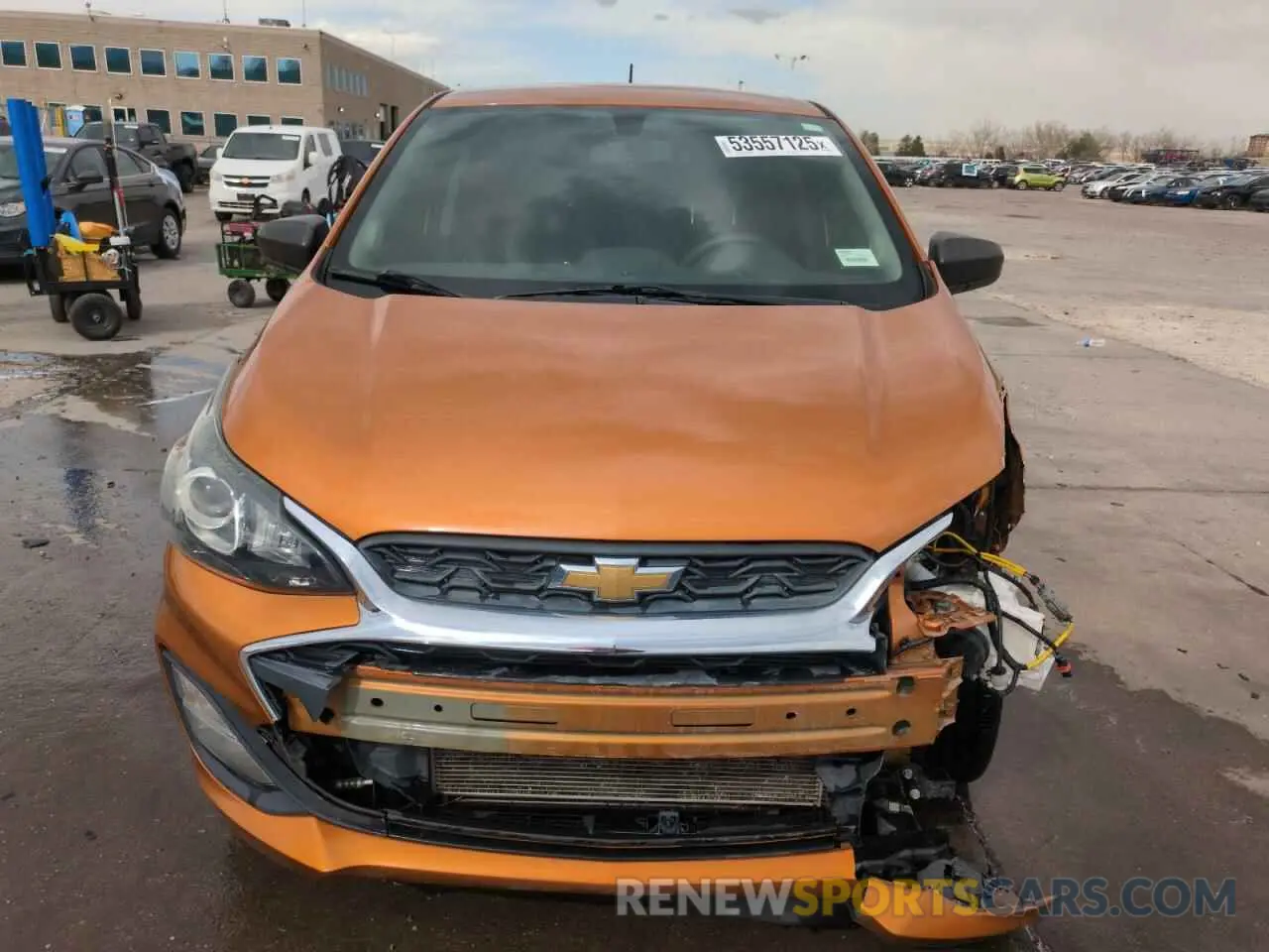 5 Photograph of a damaged car KL8CB6SA0KC765235 CHEVROLET SPARK 2019