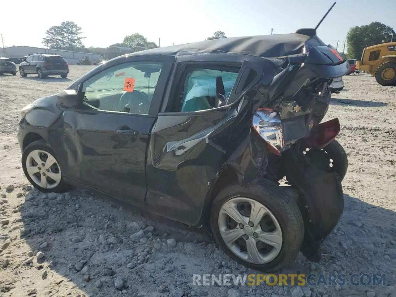 2 Photograph of a damaged car KL8CB6SA0KC822324 CHEVROLET SPARK 2019