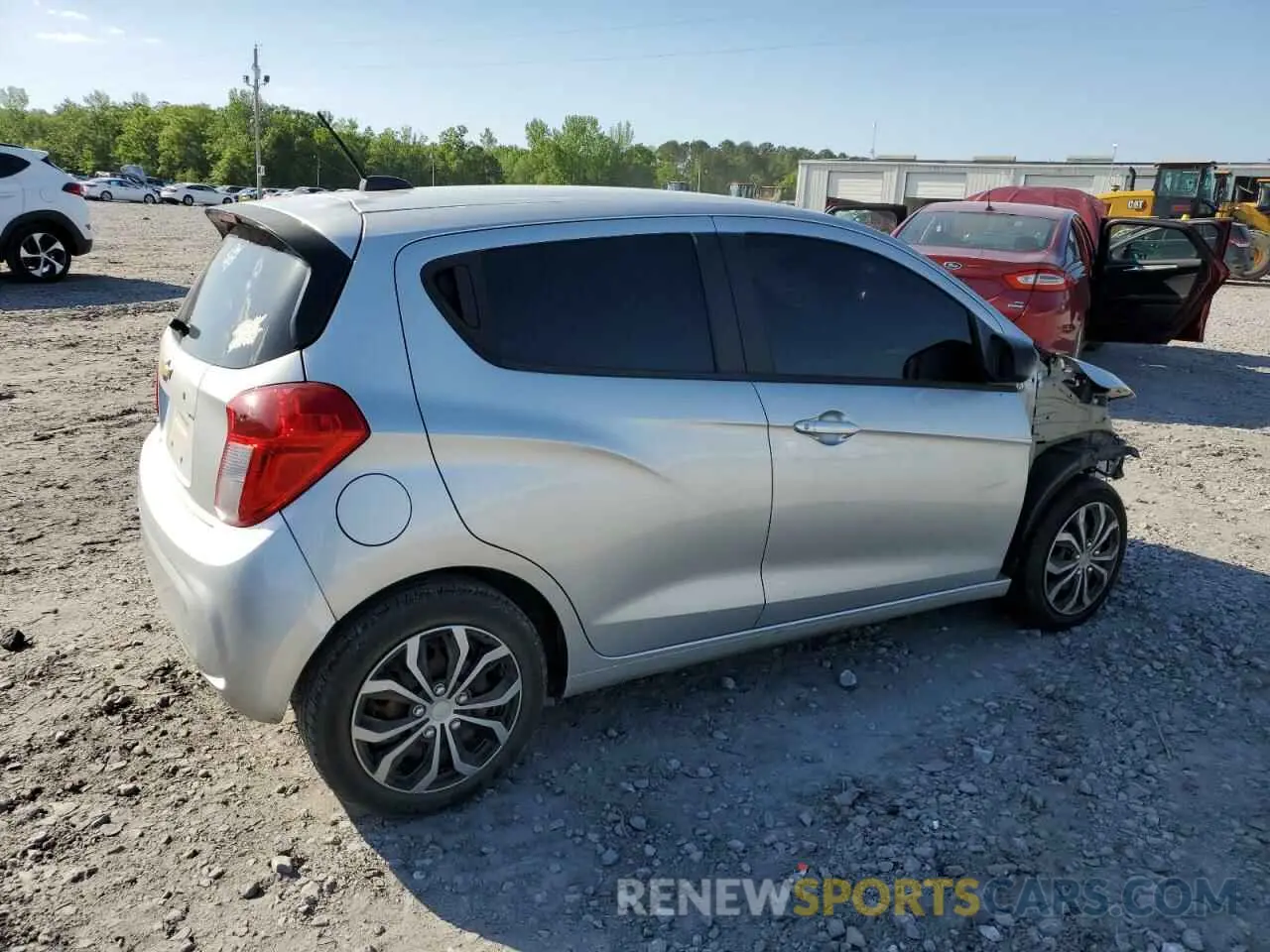 3 Photograph of a damaged car KL8CB6SA1KC736438 CHEVROLET SPARK 2019