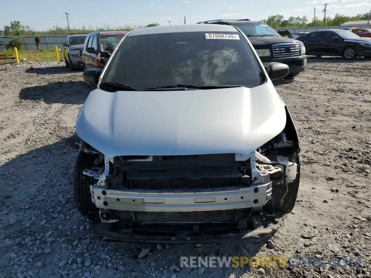 5 Photograph of a damaged car KL8CB6SA1KC736438 CHEVROLET SPARK 2019