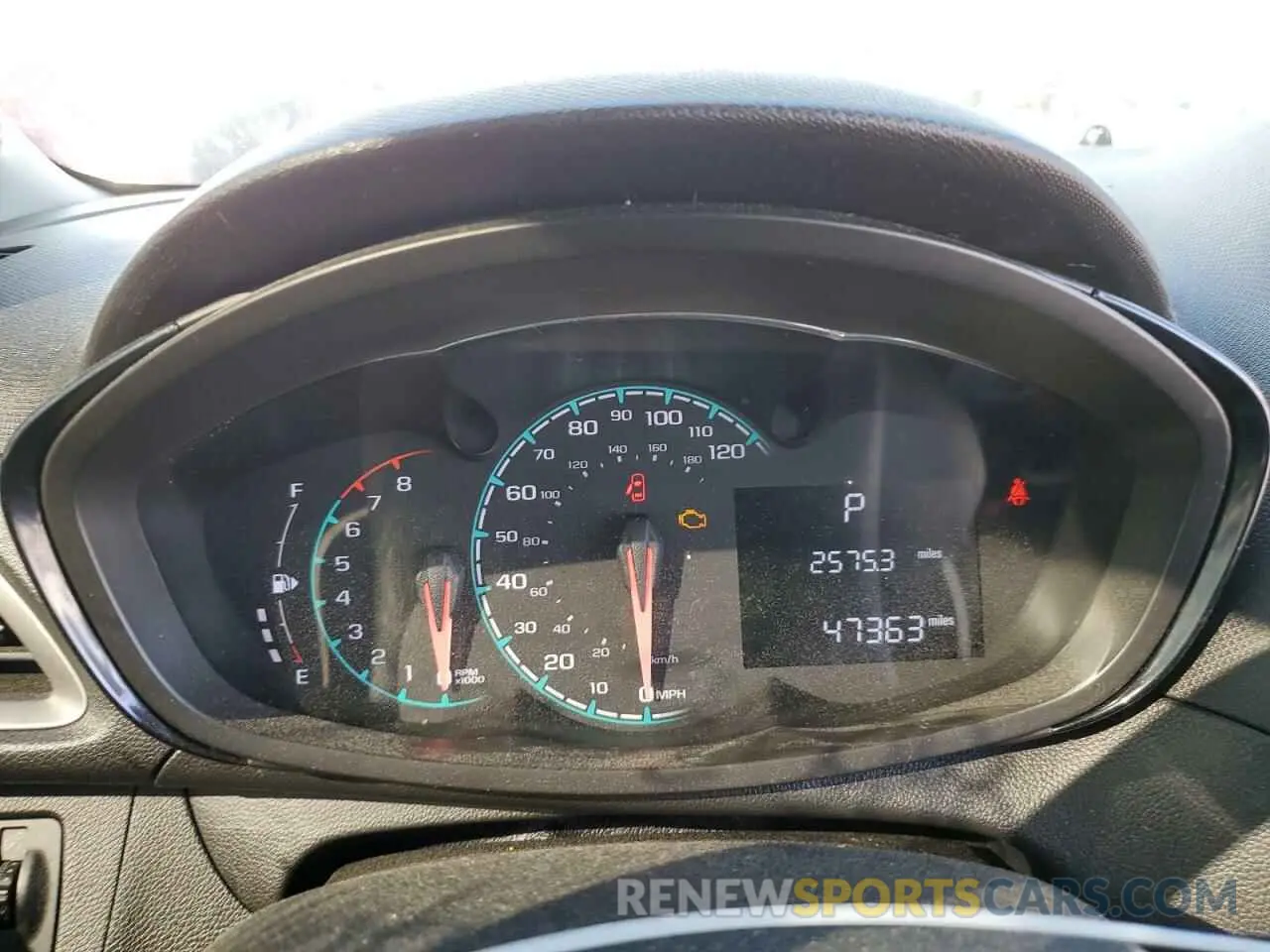 9 Photograph of a damaged car KL8CB6SA1KC736438 CHEVROLET SPARK 2019