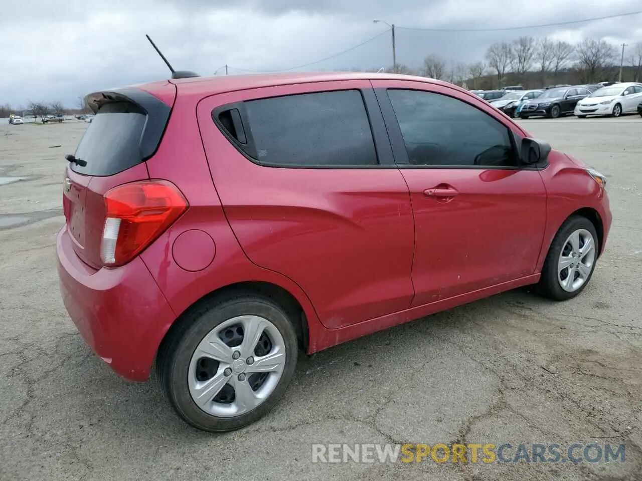 3 Photograph of a damaged car KL8CB6SA1KC800848 CHEVROLET SPARK 2019