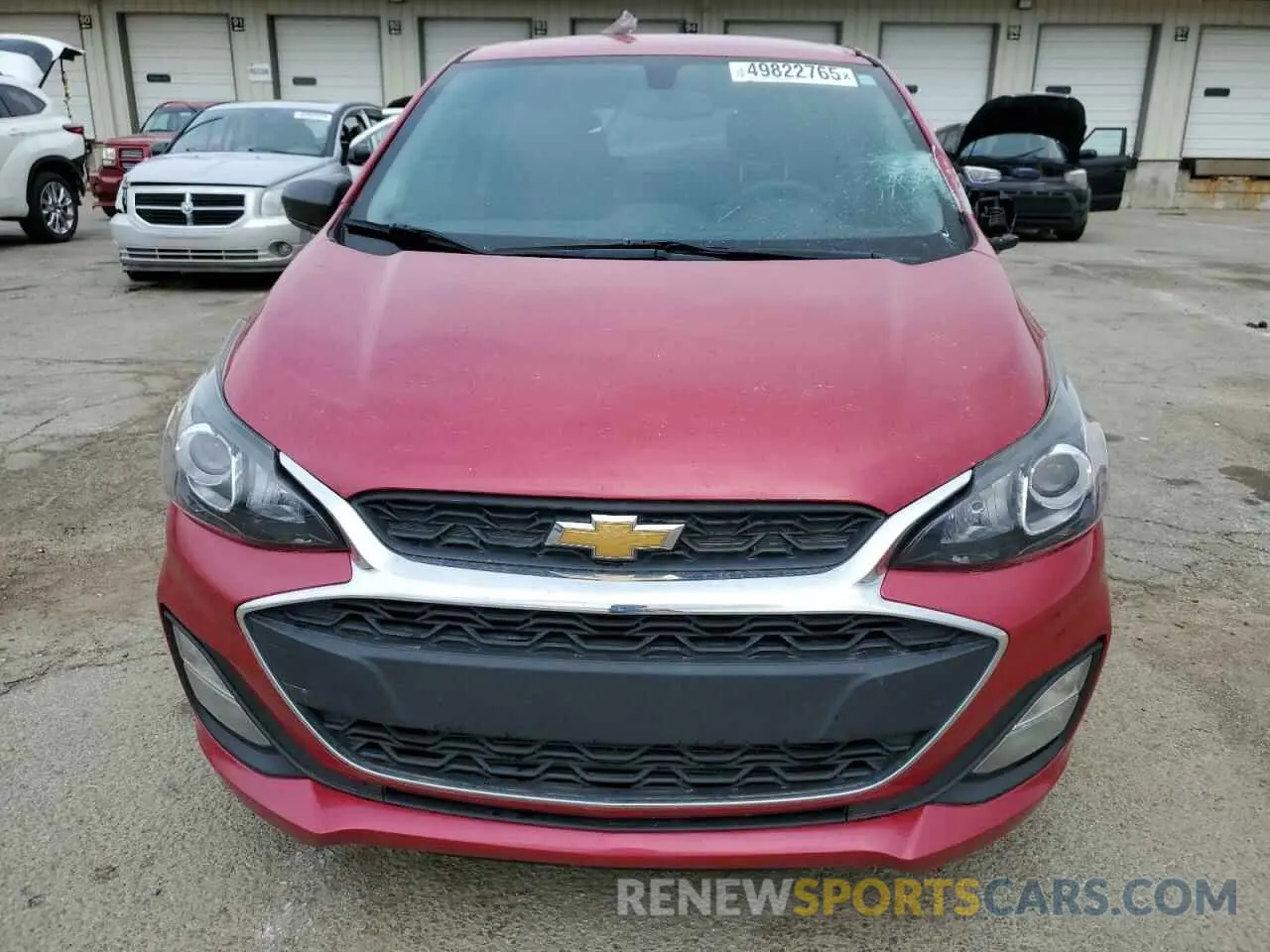 5 Photograph of a damaged car KL8CB6SA1KC800848 CHEVROLET SPARK 2019