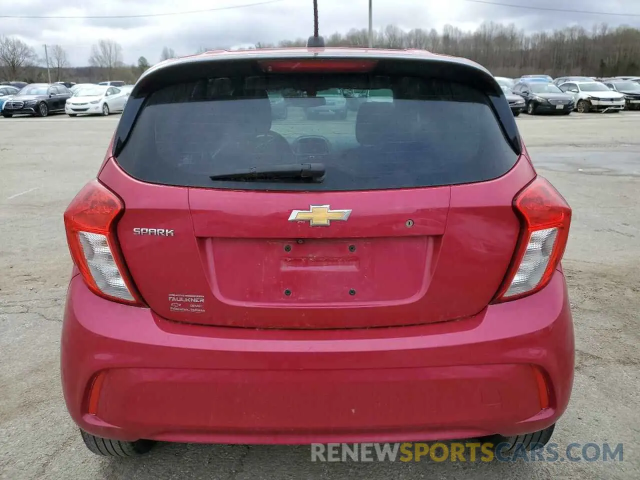 6 Photograph of a damaged car KL8CB6SA1KC800848 CHEVROLET SPARK 2019