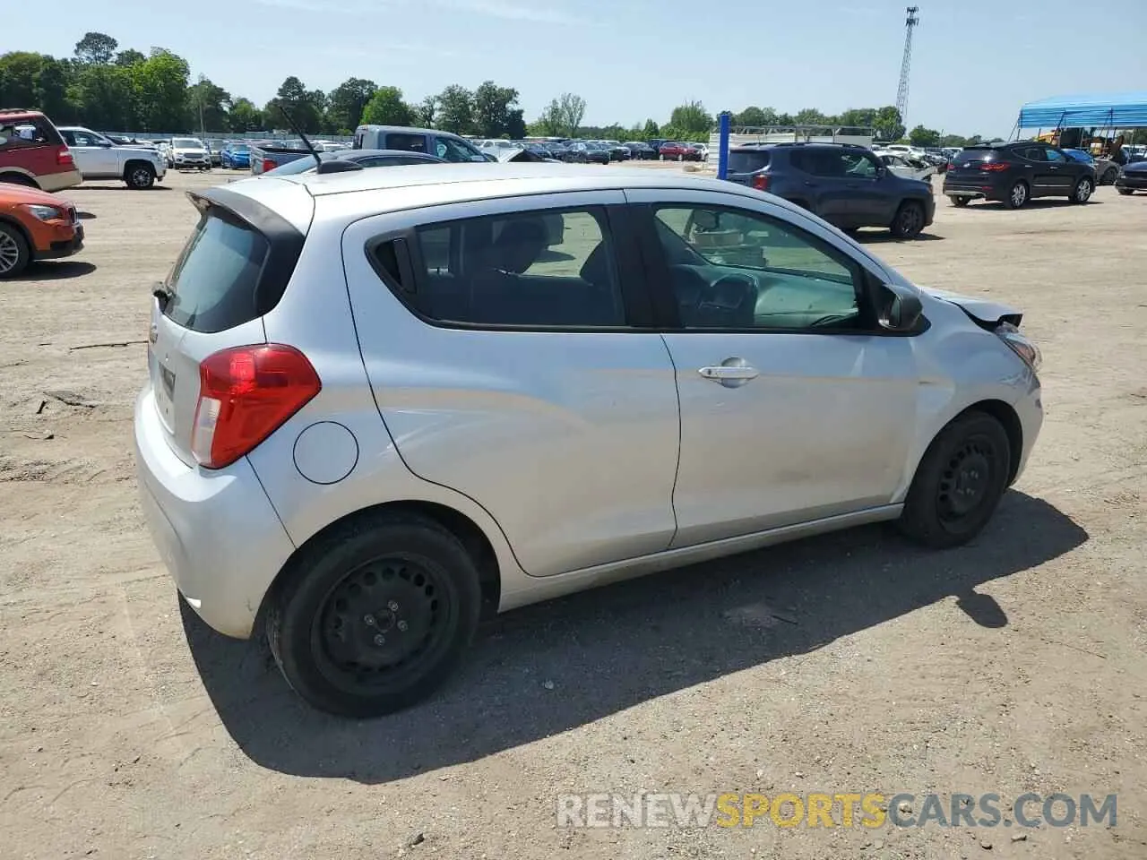 3 Photograph of a damaged car KL8CB6SA2KC711564 CHEVROLET SPARK 2019