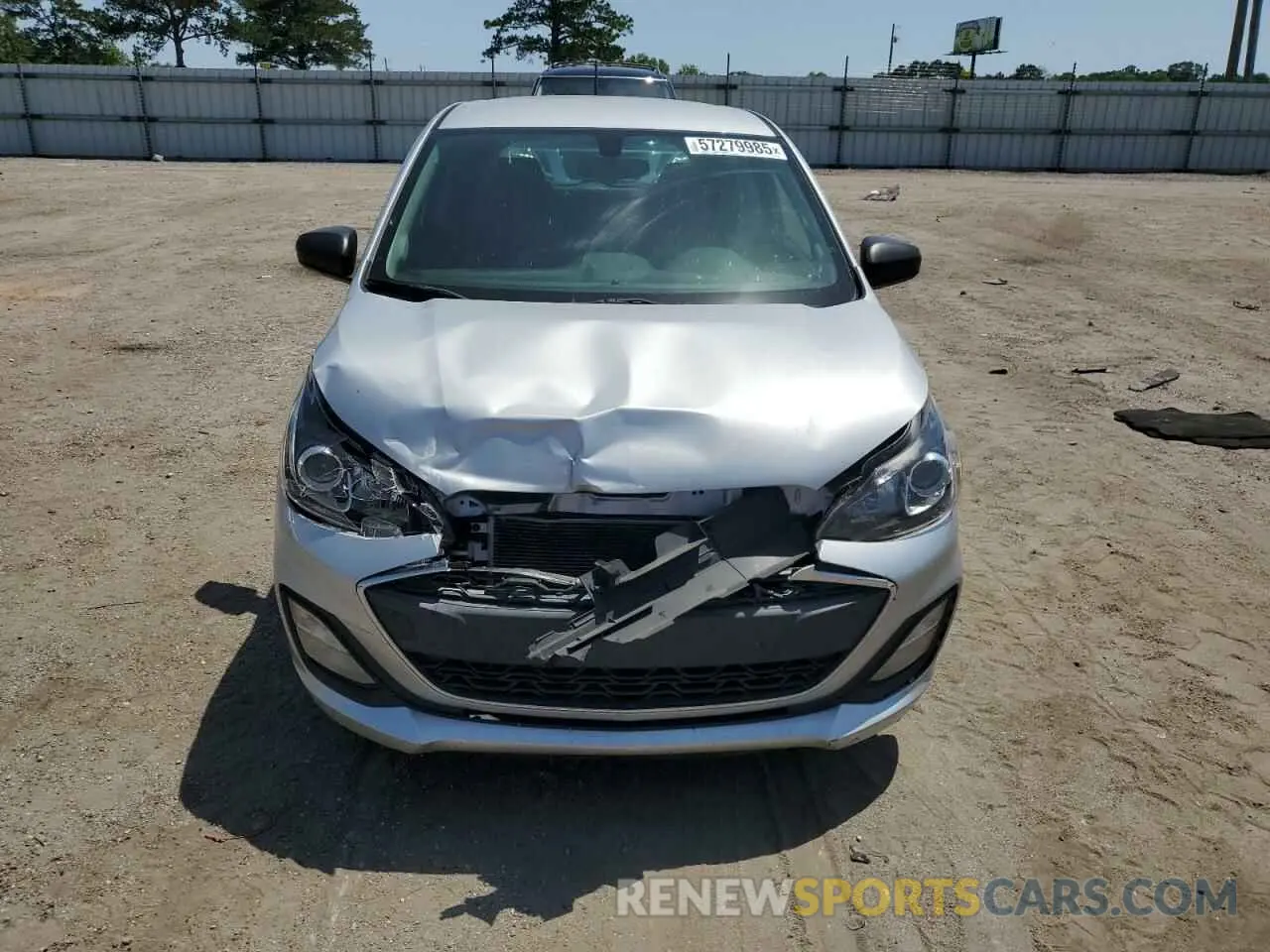5 Photograph of a damaged car KL8CB6SA2KC711564 CHEVROLET SPARK 2019