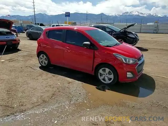 10 Photograph of a damaged car KL8CB6SA2KC741664 CHEVROLET SPARK 2019