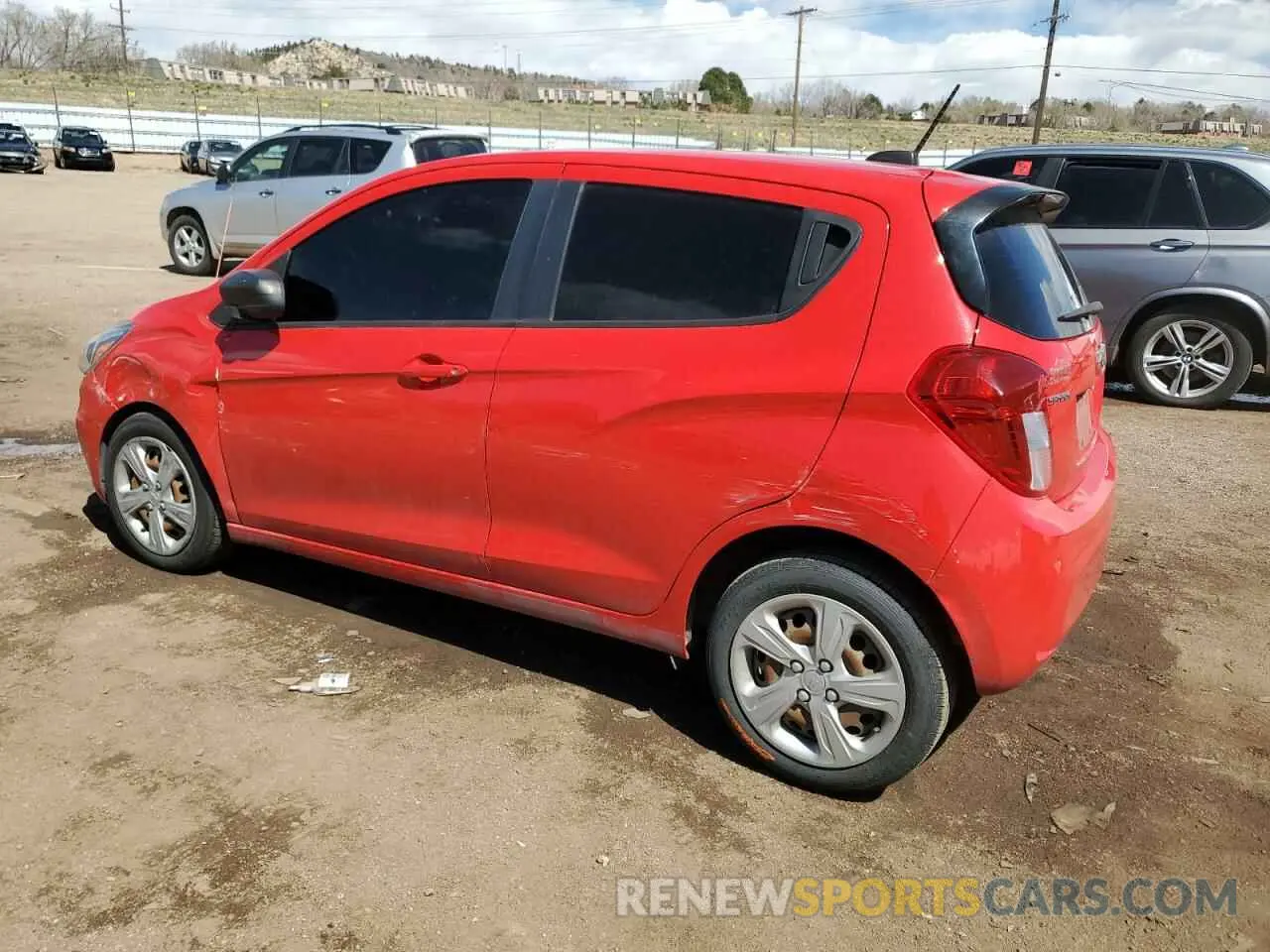 2 Photograph of a damaged car KL8CB6SA2KC741664 CHEVROLET SPARK 2019