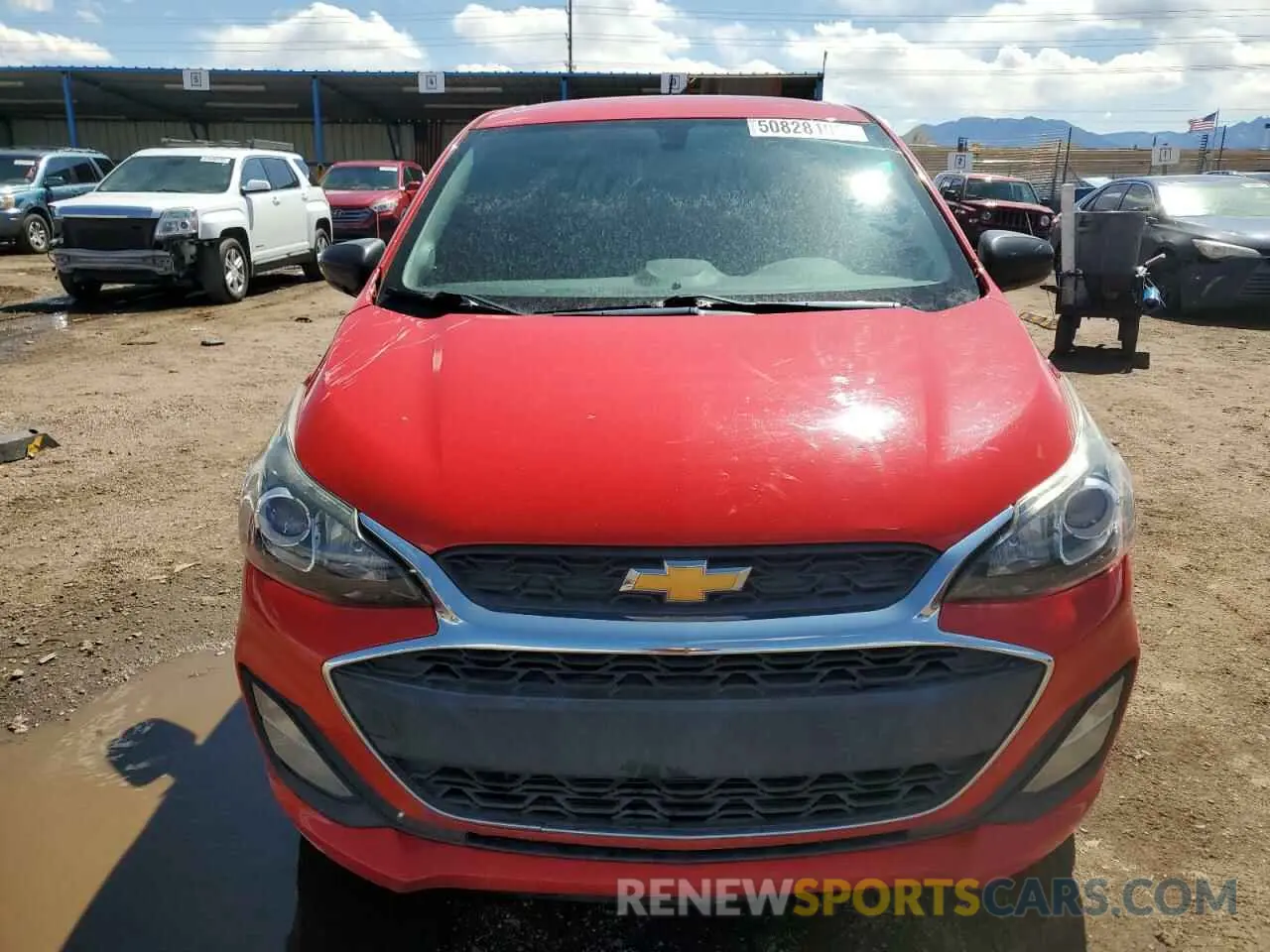 5 Photograph of a damaged car KL8CB6SA2KC741664 CHEVROLET SPARK 2019