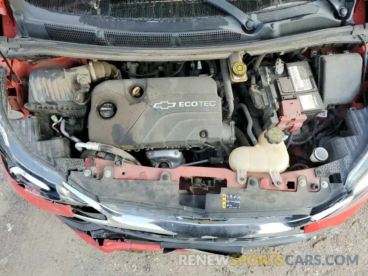 11 Photograph of a damaged car KL8CB6SA3KC706065 CHEVROLET SPARK 2019