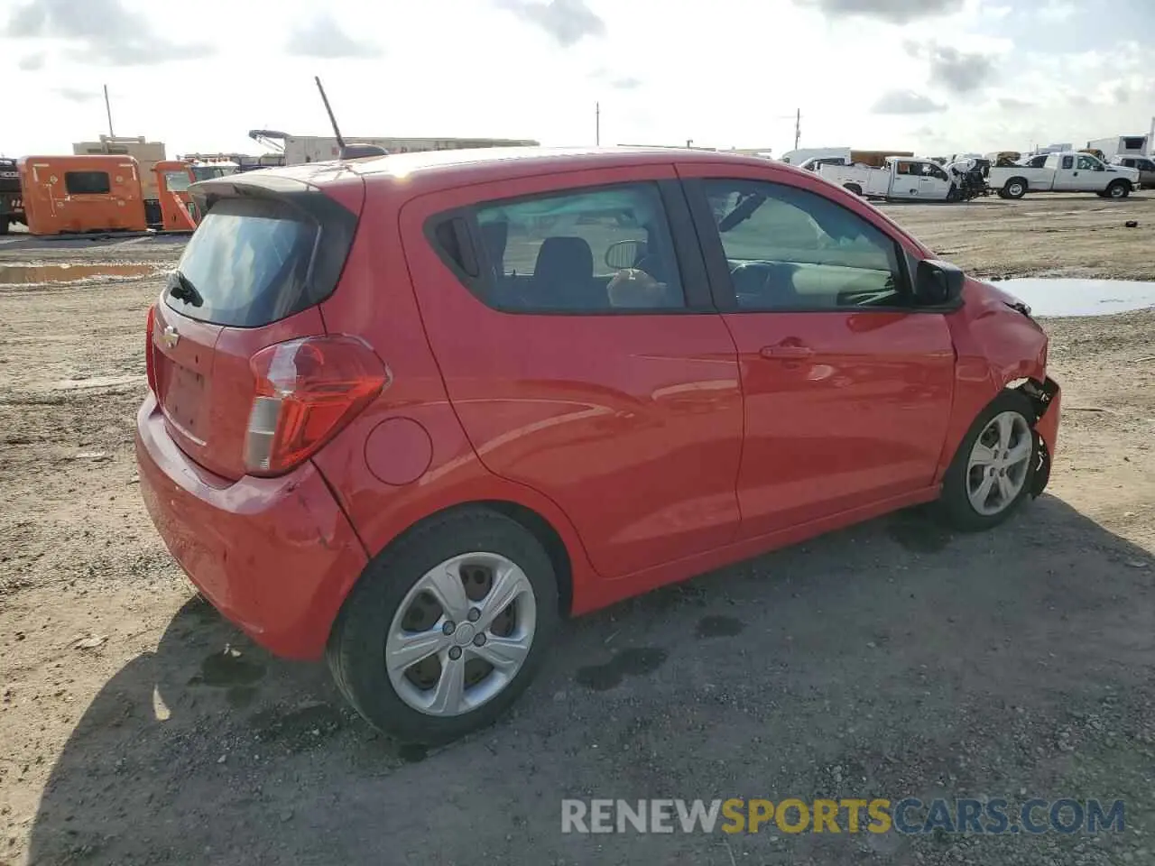 3 Photograph of a damaged car KL8CB6SA3KC706065 CHEVROLET SPARK 2019