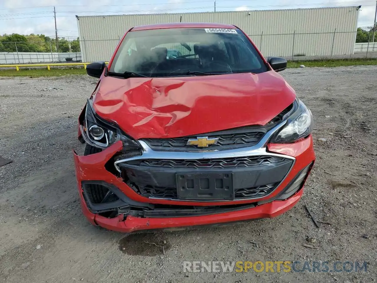 5 Photograph of a damaged car KL8CB6SA3KC706065 CHEVROLET SPARK 2019