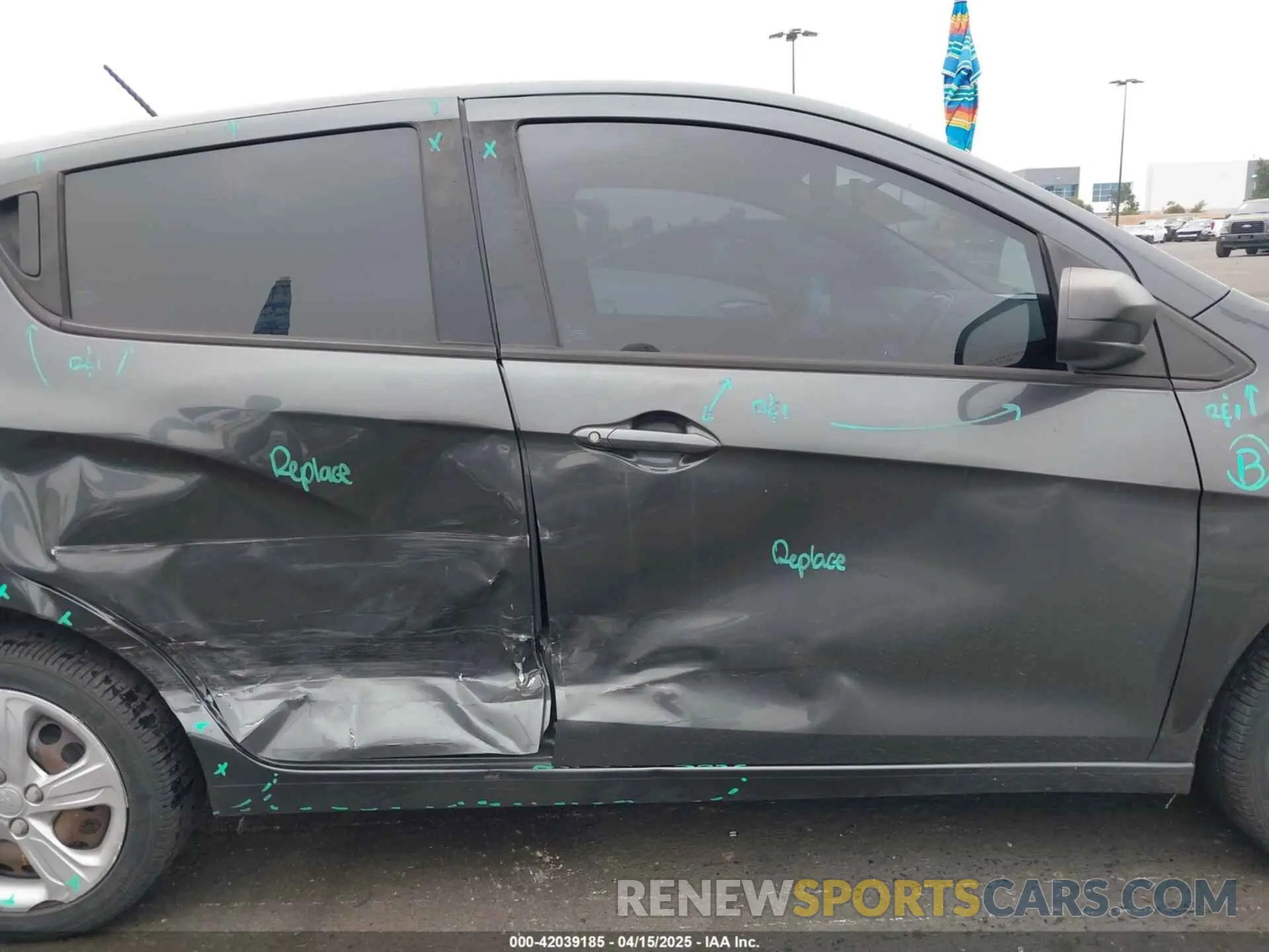13 Photograph of a damaged car KL8CB6SA3KC731984 CHEVROLET SPARK 2019
