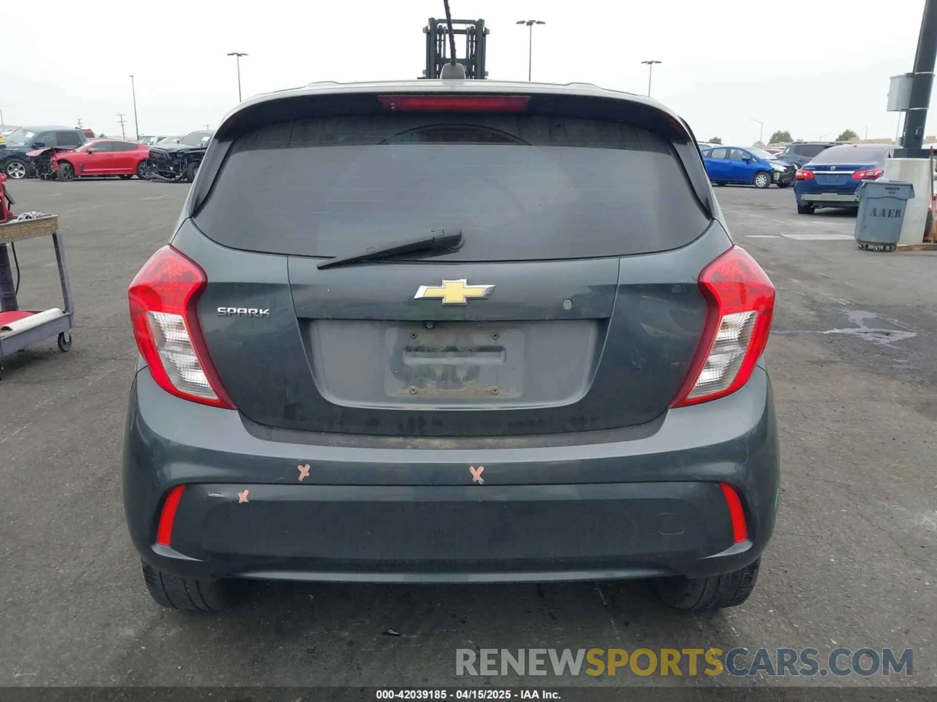 16 Photograph of a damaged car KL8CB6SA3KC731984 CHEVROLET SPARK 2019