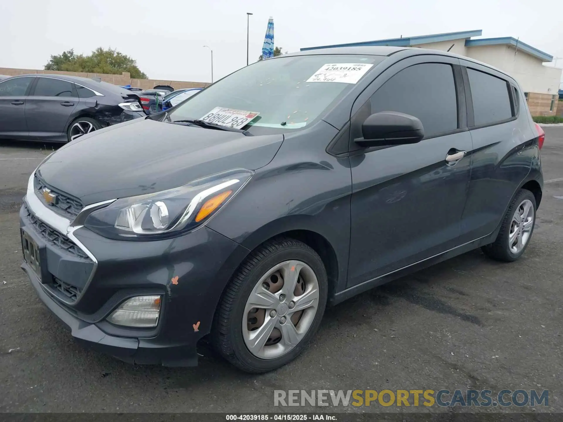 2 Photograph of a damaged car KL8CB6SA3KC731984 CHEVROLET SPARK 2019