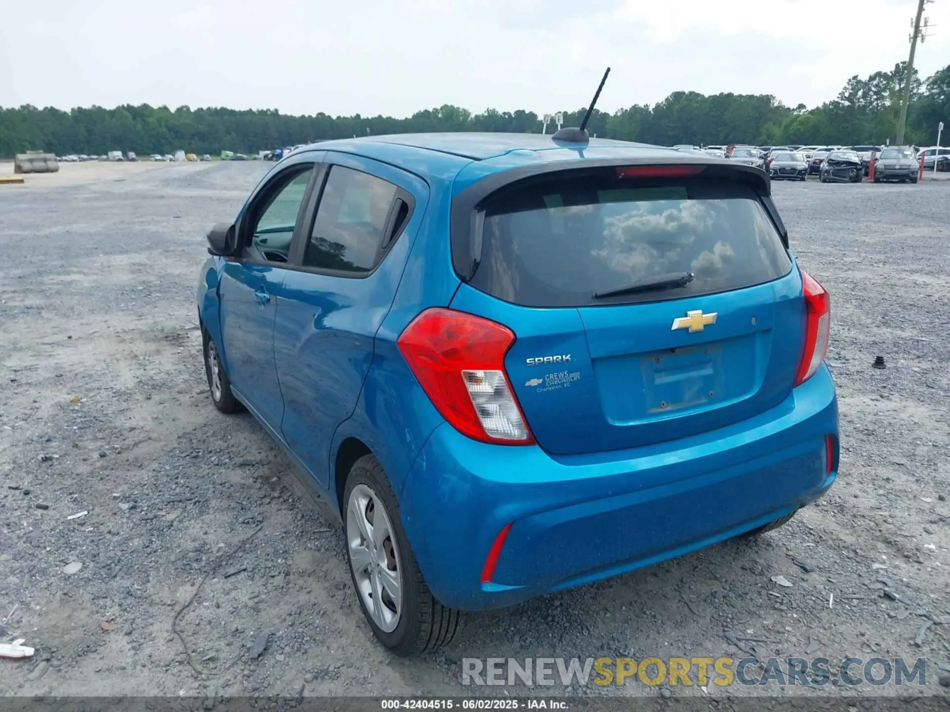 3 Photograph of a damaged car KL8CB6SA3KC756092 CHEVROLET SPARK 2019