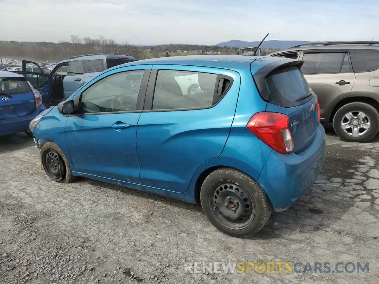 2 Photograph of a damaged car KL8CB6SA3KC764421 CHEVROLET SPARK 2019