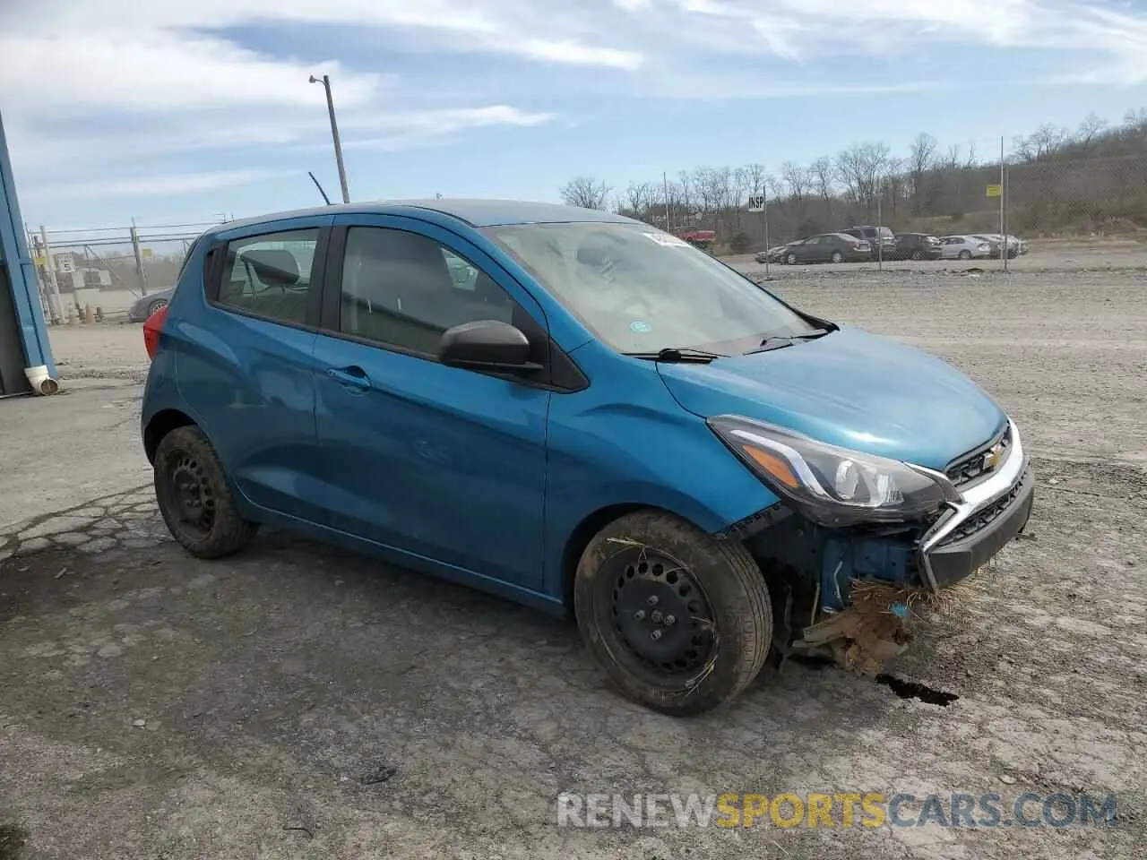 4 Photograph of a damaged car KL8CB6SA3KC764421 CHEVROLET SPARK 2019